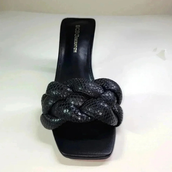 BRBGENERATION Snakeskin Braided leather sandal - Picture 3 of 8